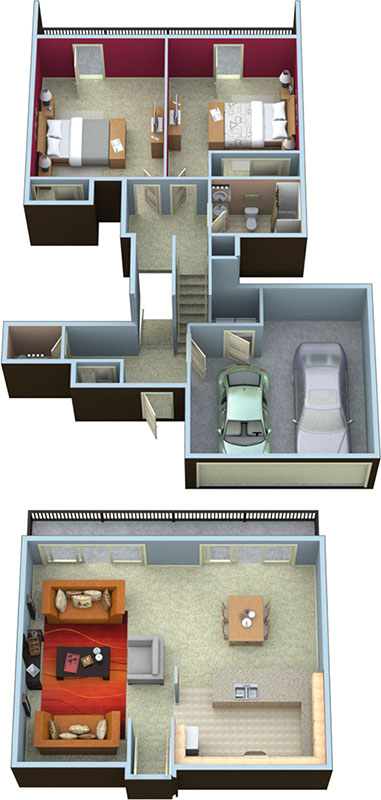 Floorplan Chatham Townhouse